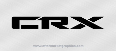 Honda CRX Decals - Pair (2 pieces)